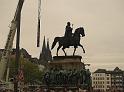 Reiterdenkmal kehrt zurueck auf dem Heumarkt P88